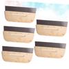 Didiseaon 5pcs Stainless Steel Window Tint Squeegee Sticker Remover Tool Film Applying Tool Film Scraper Wall Sticker Scraper Car Gadget view 4