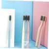 Didiseaon 9pcs Hard Hair Toothbrushes Nylon Bristles for Adults in Pink Oral Care for Girls view 3