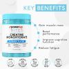 PowerUp Bites Creatine Monohydrate Gummies Blueberry for Men & Women, 100% Creatine Blueberry Gummies, 5g per Serving + Vegan, Sugar Free + Strength, Energy, Muscle & Booty Gain - 120 Count view 3