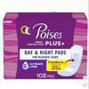 Poise's Protection Plus Incontinence Pads, Ultimate Absorbency Long, 108-count view 1