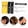 Anneome 4sets Reusable Earwax Cleaner Set Spiral Ear Cleaning Tool Kit for Family view 4