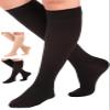 ABSOLUTE SUPPORT Made in USA - Opaque Compression Knee High for Men and Women 30-40mmHg - Compression Stockings for Post Surgery Recovery, Embolism, Pregnancy, Pain Relief - Black, X-Large - A301BL4 view 1