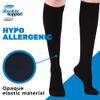 ABSOLUTE SUPPORT Made in USA - Opaque Compression Knee High for Men and Women 30-40mmHg - Compression Stockings for Post Surgery Recovery, Embolism, Pregnancy, Pain Relief - Black, X-Large - A301BL4 view 2