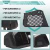 19729 Filter Side Cover Compatible with ResMed AirSense 10, AirStart 10, AirCurve 10 CPAP/AutoSet/VPAP Machines - Universal Replacement for Plastic Side Filter Cover (1 Pack, Black) view 2