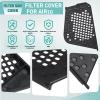 19729 Filter Side Cover Compatible with ResMed AirSense 10, AirStart 10, AirCurve 10 CPAP/AutoSet/VPAP Machines - Universal Replacement for Plastic Side Filter Cover (1 Pack, Black) view 3