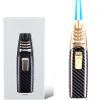 Torch Lighter - Adjustable Flame Torch Lighter for Fireplace, Camping Outdoor Windproof Straight Flame Lighter(Gold A) view 1