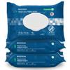 McKesson Washcloth Wipes for Adults, Scented (3 Pack, 288 Washcloths) Disposable Wash Cloths for Body - No-Rinse Formula with Snap Lid - Good for Incontinence and Elderly - 96 Wipes Per Pack view 1