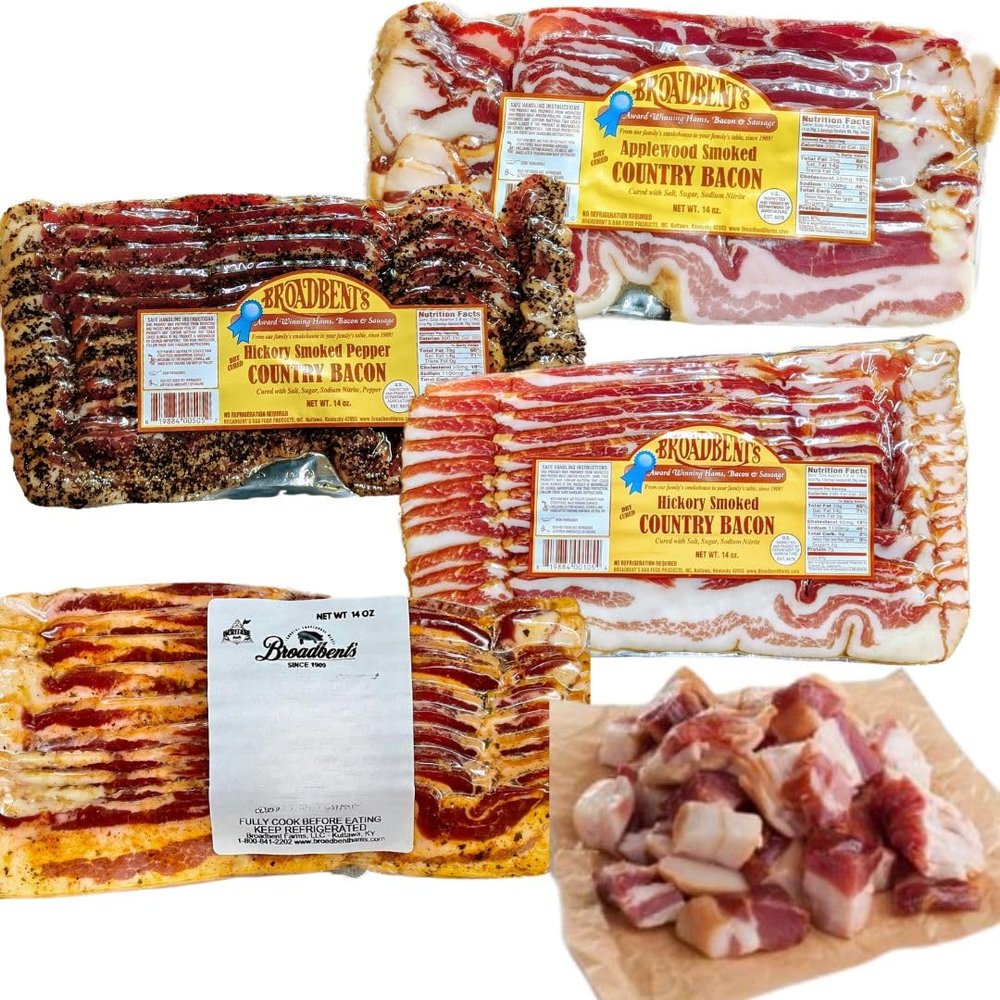 Broadbent's "BLT Blast" Bacon Sampler
