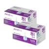 Medt - Fine Insulin Pen Needles (31G 8 mm), Diabetic Needles for Insulin Injections, Ultra Fine Compatible with Most Diabetes Pens - 100 Ct, Pack of 2 view 1