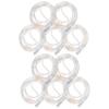 JWYN 10pk 7Ft Adult Oxygen Nasal Cannula, Salter Style, Trumpet Connector view 1