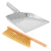 PRETYZOOM 1set Wooden Hand Broom with Dustpan Small Whisk Broom for Easy Dust and Dirt Cleaning Office and Car Portable Design for Efficient Sweeping and Excellent Performance view 1