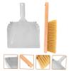 PRETYZOOM 1set Wooden Hand Broom with Dustpan Small Whisk Broom for Easy Dust and Dirt Cleaning Office and Car Portable Design for Efficient Sweeping and Excellent Performance view 4