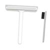 UTHCLO Portable Glass Scraper Squeegee for Windows Showers Mirrors Silicone Cleaning Tool for Home Car Bathroom Kitchen Use Easy to Operate Reliable view 1