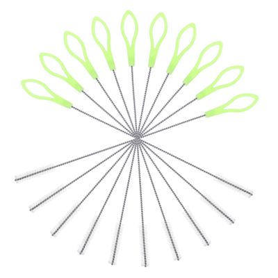 MOLUCKFU 20pcs Straw Cleaning Brush Tube Cleaners for Reusable Straws Effortless Handle Design for Cleaning Bottles and Cups