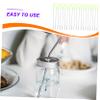 MOLUCKFU 20pcs Straw Cleaning Brush Tube Cleaners for Reusable Straws Effortless Handle Design for Cleaning Bottles and Cups view 3
