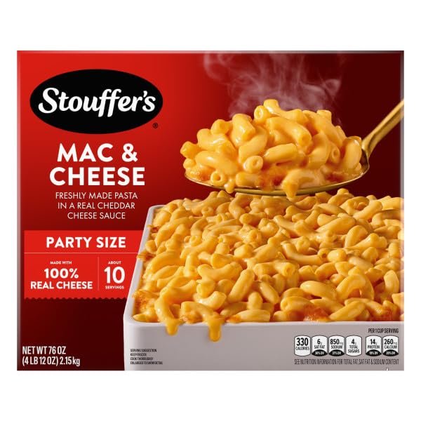 Stoufer's Party Size Mac & Cheese, 76 oz. (Pack of 6)