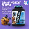 BPI Sports Whey HD Ultra Premium Protein Powder Isolate | Workout Whey Protein Powder for Men & Women for Muscle Gain | Milk Protein Concentrates | Blueberry Muffin, 4.07 Pound view 4