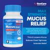 GenCare - Mucus Relief Guaifenesin Maximum Strength 1200mg (50 Tablets) Extended Release Expectorant for Chest Congestion & Cough - Thins Mucus for 12 Hours view 2