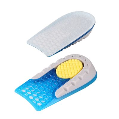 NOLITOY Invisible Height Increasing Insoles Comfortable Breathable Heel Lift Inserts for Men and Women Arch Support Shoe Inserts for Daily Use and Sports Activities