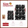 WANGXUEE Halloween Flying Bats Print Drawstring Bags Packing Storage Linen Jewelry Pouches Sacks Party Supplies view 4