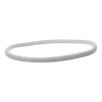 TOVINANNA Wheelchair Rear Wheel Elastic Tire Non-Inflatable Pu Wheelchair Tire Easy to Install