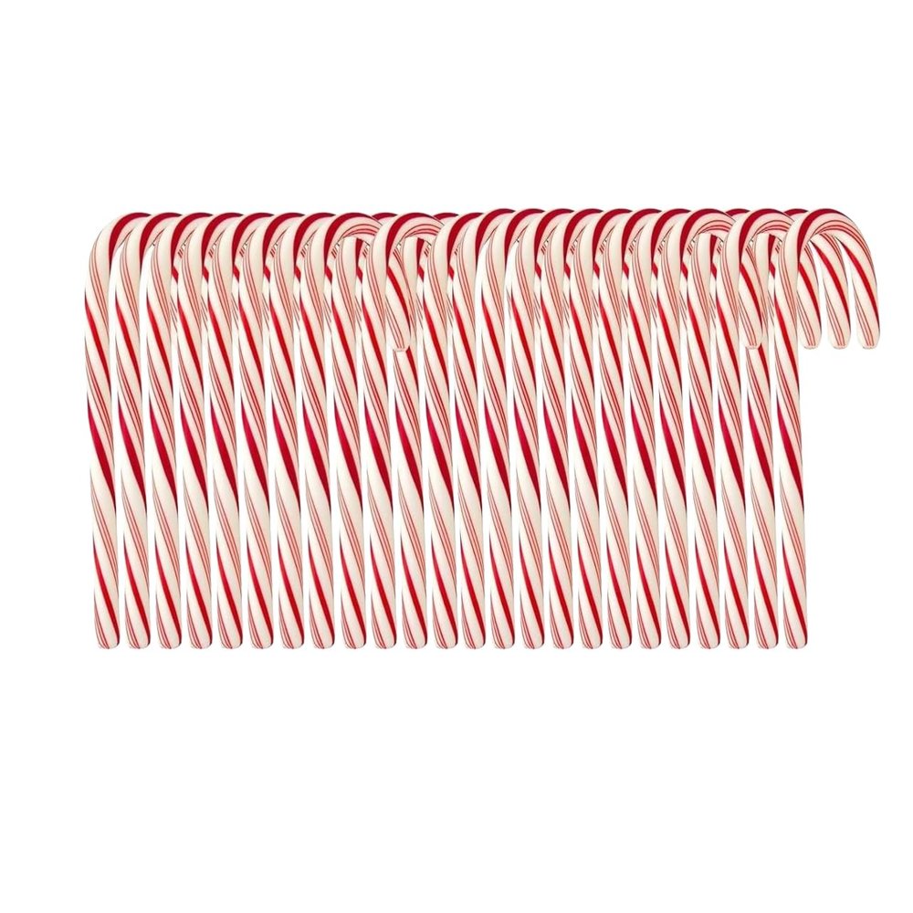 Candy Canes, Individually Wrapped, Red & White Stripes, Christmas Holiday Candy, Bulk | (120 CT)