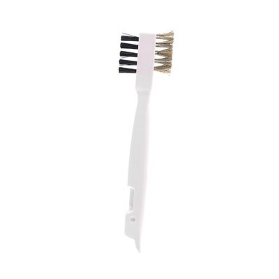 FOMIYES Kitchen Scrub Brush for Gas Stove and Cooktop Cleaning Ergonomic Design Needle for Unclogging and Stubborn Grime Removal Household Cleaning Tool for Everyday Use