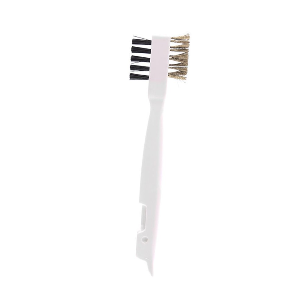 FOMIYES Kitchen Scrub Brush for Gas Stove and Cooktop Cleaning Ergonomic Design Needle for Unclogging and Stubborn Grime Removal Household Cleaning Tool for Everyday Use
