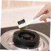 FOMIYES Kitchen Scrub Brush for Gas Stove and Cooktop Cleaning Ergonomic Design Needle for Unclogging and Stubborn Grime Removal Household Cleaning Tool for Everyday Use view 2