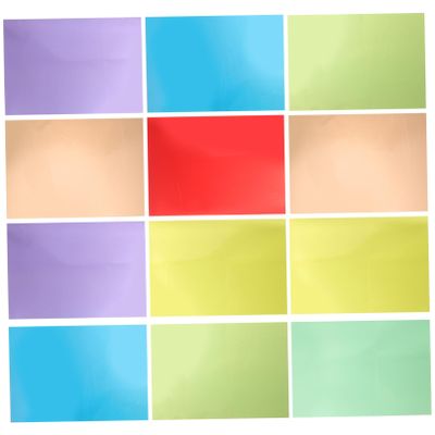 Didiseaon 14sheets Cellophane of Translucent Craft Material for Boys and Girls Projects Includes and Per
