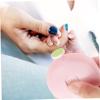 minkissy 8pcs Nail Trimmer Replacement Grinding with Base Safe Electric Nail File Pads for Newborns Easy to Install Ergonomic Design for Gentle Trimming view 2