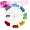 minkissy Electronic Medicine Box 7 Day Organizer Pill Organizers Timer Weekly Pill Box for Morning Lunch Dinner Bedtime view 3