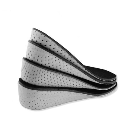 minkissy Breathable Invisible Shoe Insole Cuttable Eva Height Increase Pads for Men Women Comfortable Lift Inserts for Everyday Use