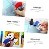 KOMBIUDA 30pcs Picture Finger Sleeves for Elastic Joint Covers Skin-Friendly and Comfortable for Crafting and Projects Colors Each view 3