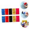 KOMBIUDA 30pcs Picture Finger Sleeves for Elastic Joint Covers Skin-Friendly and Comfortable for Crafting and Projects Colors Each view 4