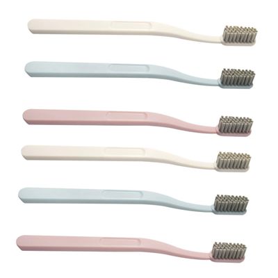 Didiseaon 6pcs Soft Bristle Toothbrush for Adults Ergonomic Design Deep Cleaning Random Colors Portable Household Daily Necessity