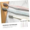 Didiseaon 6pcs Soft Bristle Toothbrush for Adults Ergonomic Design Deep Cleaning Random Colors Portable Household Daily Necessity view 2