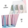 Didiseaon 6pcs Soft Bristle Toothbrush for Adults Ergonomic Design Deep Cleaning Random Colors Portable Household Daily Necessity view 3