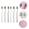 Didiseaon 6pcs Soft Bristle Toothbrush for Adults Ergonomic Design Deep Cleaning Random Colors Portable Household Daily Necessity view 4