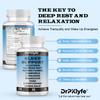 DrPKLyfe Sleep Aid: Melatonin Valerian Root Passion Flower Chamomile L-Theanine Magnesium GABA Capsules: 630mg, 60 Days Supply for Men & Women|Natural Sleep Aid Solution view 4