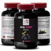 Acai Hydration - ACAI Berry Extract - Acai Berry Energy Formula, Daily Wellness Support, Acai Wellness Formula, Antioxidant-Packed Acai, Energizing Fruit Blend, Acai Berry Energy 3 Bottles 180 Caps view 2