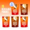 SkinnyDipped Maple Kiss and Pumpkin Spice Almonds Variety Pack Bundle, Healthy Snack, Plant Protein, Gluten Free, 3.5 oz Resealable Bags, Pack of 5, Limited Edition view 4