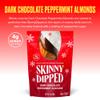 SkinnyDipped Peppermint and Mocha Splash Almonds Variety Pack Bundle, Healthy Snack, Plant Protein, Gluten Free, 3.5 oz Resealable Bags, Pack of 5, Limited Edition view 4
