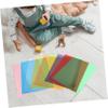 CORHAD 18sheets Diy Iridescent Cellophane Craft Sheets for Crafts Supply Sheets view 4
