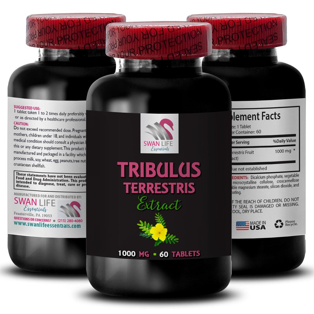 Active Body Support - TRIBULUS TERRESTRIS EXTRACTS - Plant-Based Energy Boost, Energy Boost Formula, Strength Surge, Dynamic Strength Support, Pure Energy Support, Body Power Boost 1 Bottle 60 Tabs