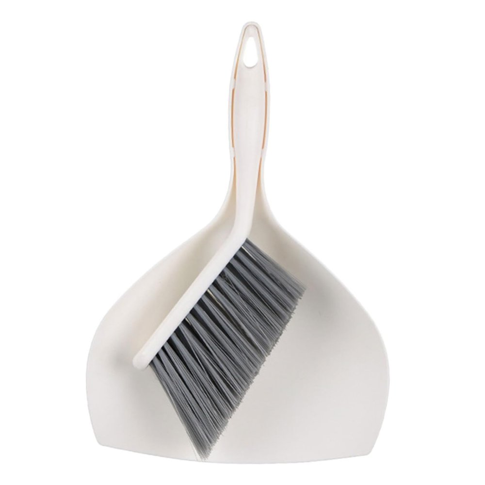 Ipetboom Combination Dustpan Brush Desktop Cleaning Supplies Retractable Gap Dust Cleaner for Home Use Random Color