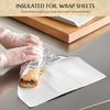 OCS Parts 10.75" x 14" Insulated Foil Wrap Sheets | 500 Wrap Sheets for Sandwhiches, Burgers, Lunches, Subs, Grab and Go Food view 4