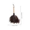 Plume Duster with Wooden Handle for Household Furniture Cleaning view 2