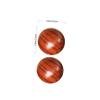PLAFOPE 2pcs Natural Wood Massage Balls for Hand Exercise Stress Relief Hand Therapy Balls and Portable Finger Flexibility Tools for Seniors Random Grain Finish view 2