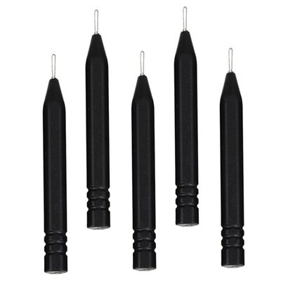 BCOATH Cleaning Kit 5pcs Earmold Cleaner Steel Needle Rod Earwax for Daily Care
